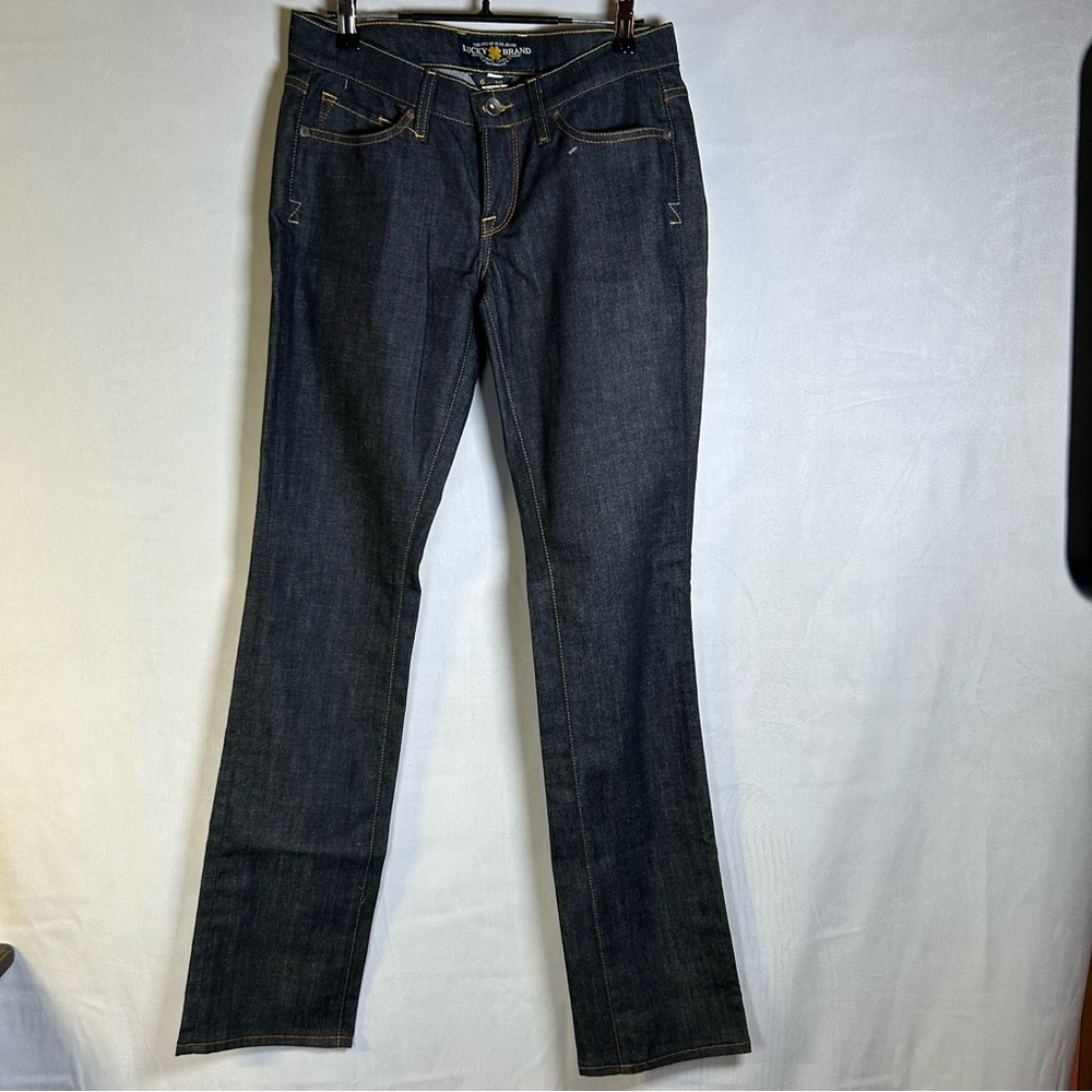 NWOT Lucky Brand Women’s Straight Leg Dark Wash Jeans. Size 6/28